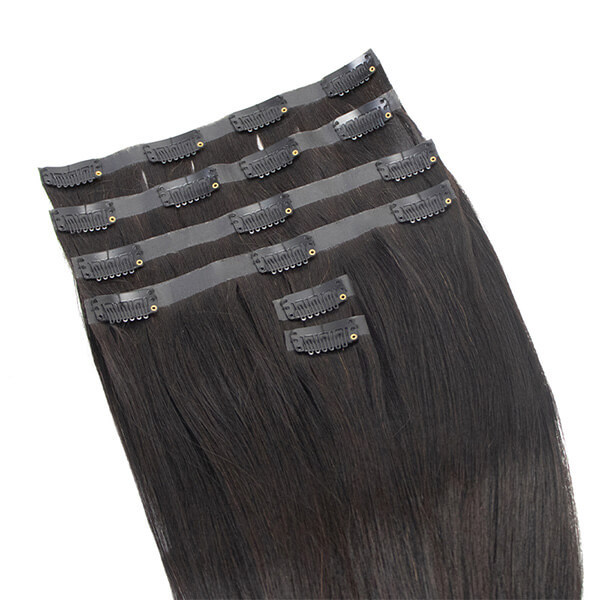 CLJHair glam seamless clip in hair extensions straight hairstyles