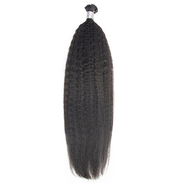 CLJHair cheap kinky straight i tip hair extensions near me