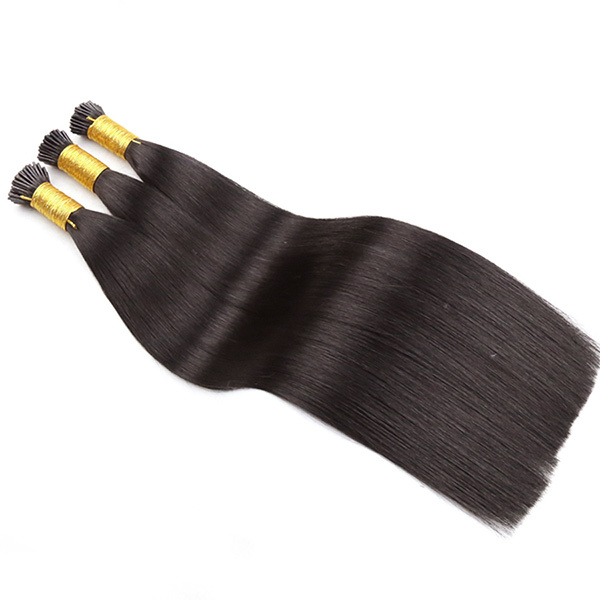 CLJHair best quality straight i tip virgin hair extensions online