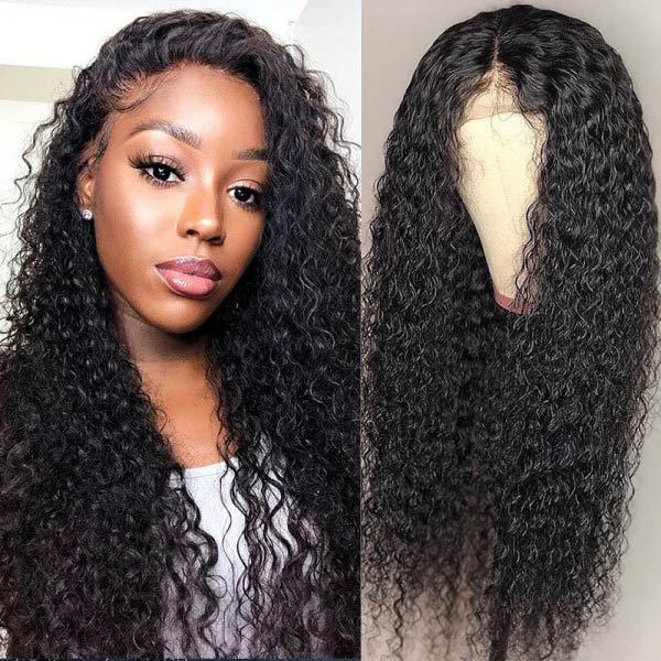 CLJHair 100 human hair water wave full lace wigs with natural hairline