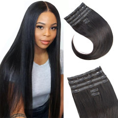 CLJHair glam seamless clip in hair extensions straight hairstyles