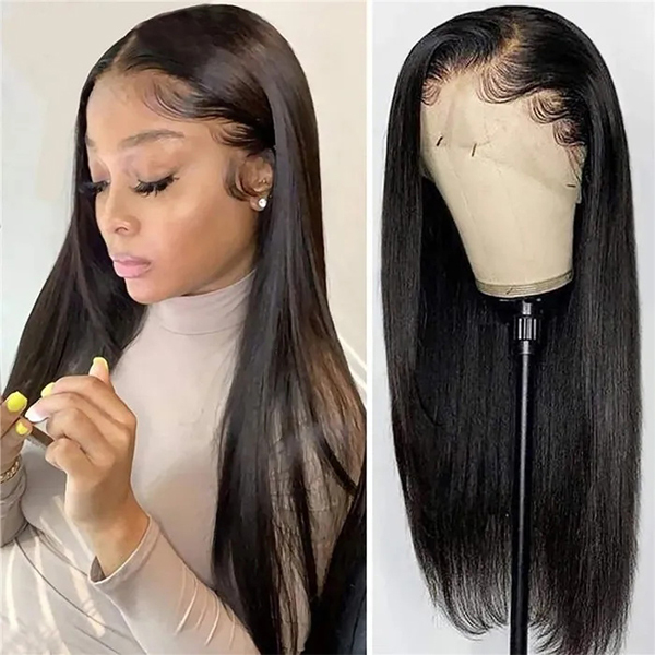 CLJHair natural 13x4 lace front wigs pre plucked for black women