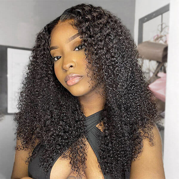 CLJHair breathable cap jerry curly 5x5 hd lace closure wigs near me