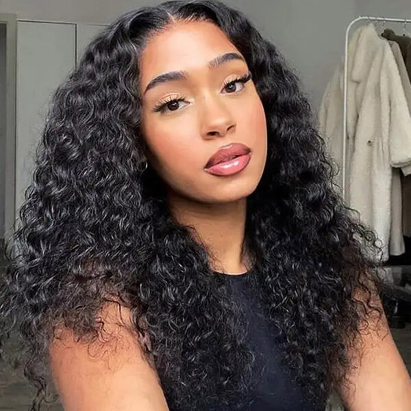 CLJHair 5X5 hd water wave wig hairstyles with optional cap sizes