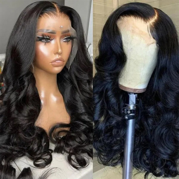 CLJHair body wave 13x4 hd lace frontal wig 3 optional cap sizes
