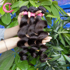 Cljhair Unprocessed Brazilian Loose Wave Bundle 100G Natural Black Color Virgin Hair For Women