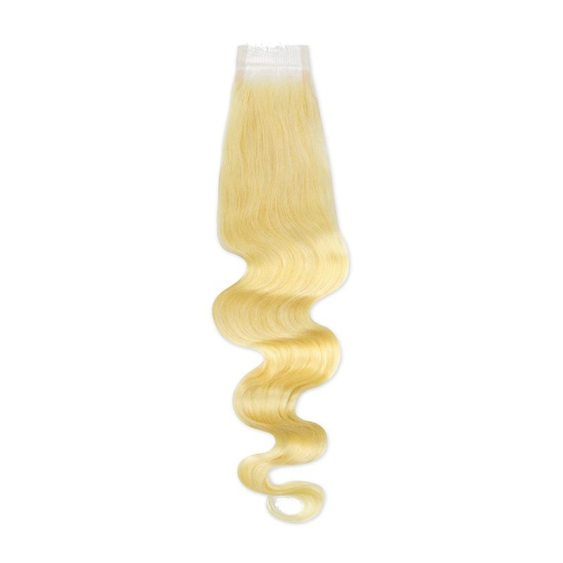 Cljhair 2x6 Lace Closure Bodywave Kim K Transparent Lace Closure #613 blonde Virgin Human Hair