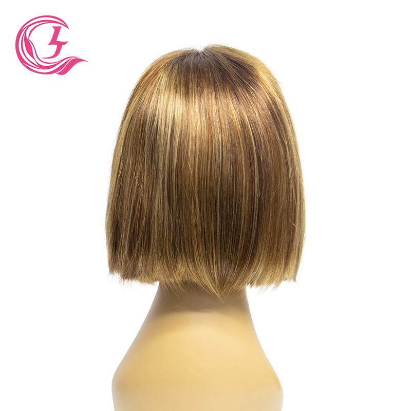 4x4 Transparent Closure Lace Bob Straight Wigs P4-27 Color | CLJHAIR