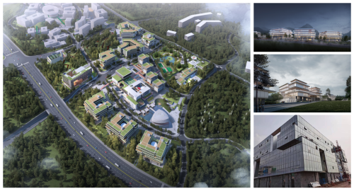 Chongqing Collaborative Innovation Zone - 공동 산업 인큐베이션 기지 과학 연구 실험실 건물