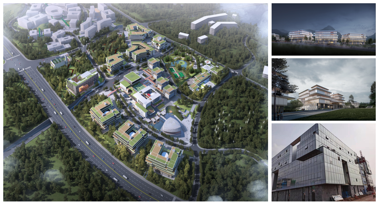 Chongqing Collaborative Innovation Zone - อาคารห้องปฏิบัติการวิจัยทางวิทยาศาสตร์ของฐานบ่มเพาะอุตสาหกรรมร่วม