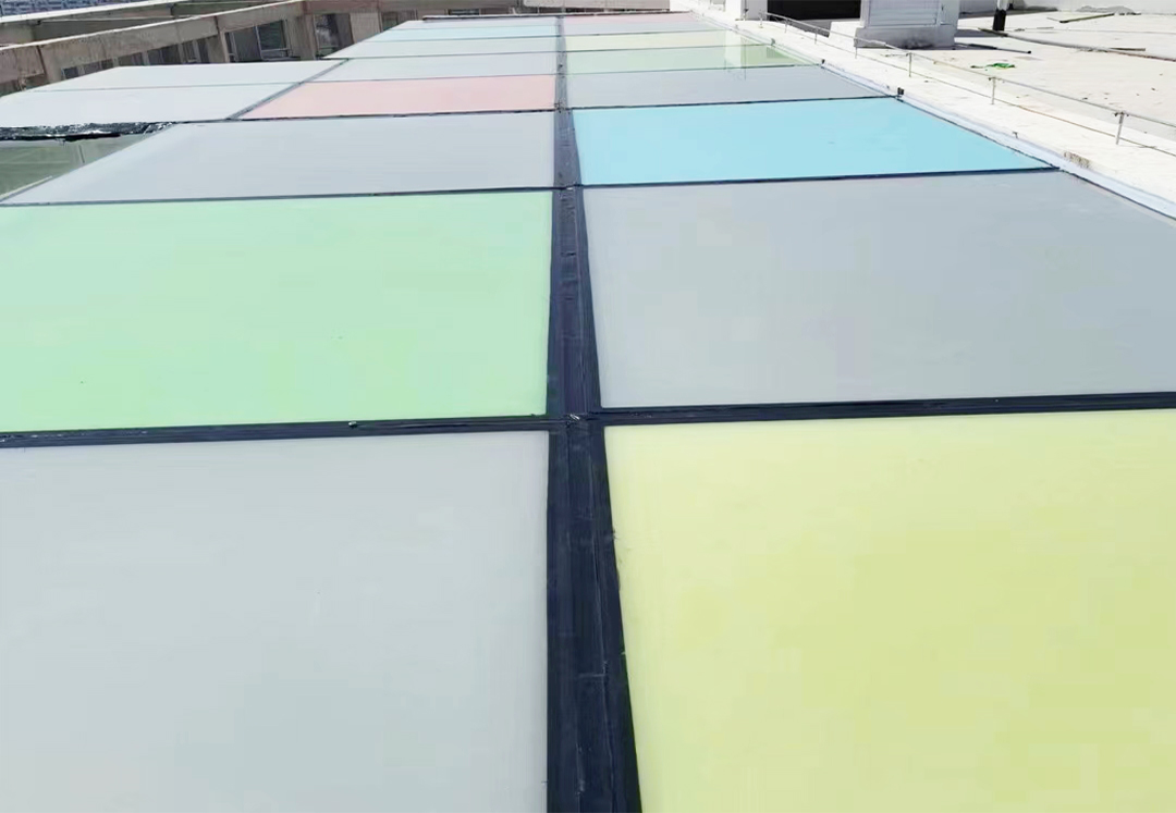 အပူချိန်ထိန်း (thermotropic) အရောင်တင် ဖန်ခွက်