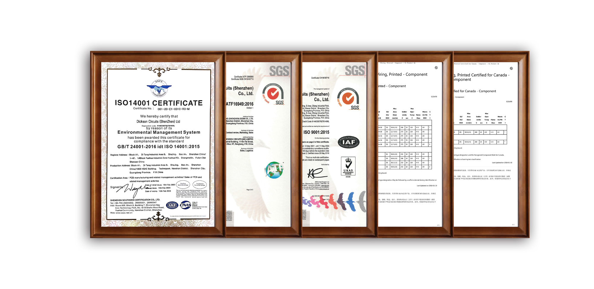 Certification