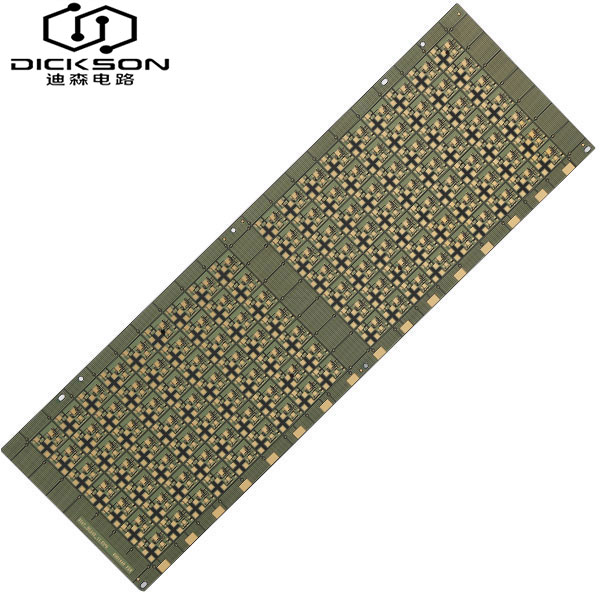 IC substrate PCB DOOSAN material 3 layer Soft gold for SIP IC package