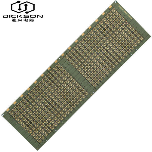 IC substrate PCB DOOSAN material 3 layer Soft gold for SIP IC package SIM CPU-package
