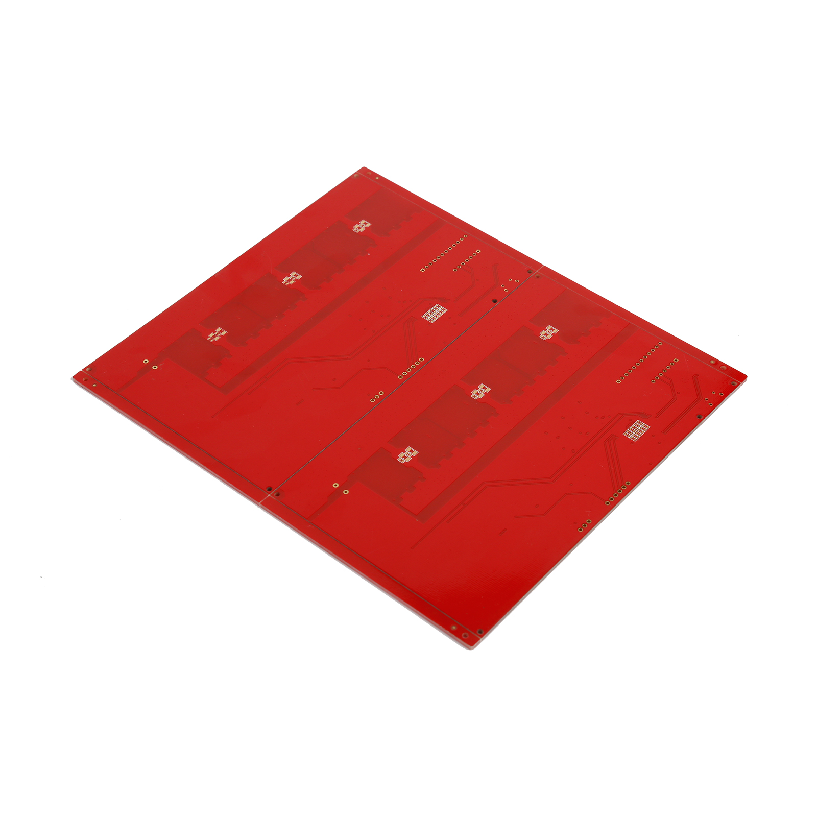 Double sided red oil Rigid PCB FR4 rigid Circuit board manufacturer CHINA OEM ODM