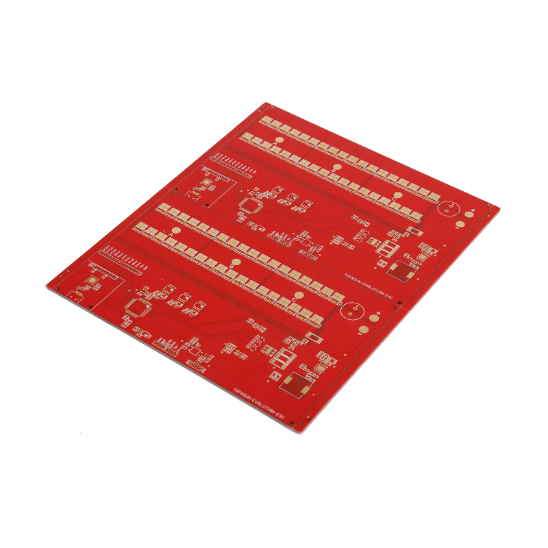 Double sided red oil Rigid PCB FR4 rigid Circuit board manufacturer CHINA OEM ODM