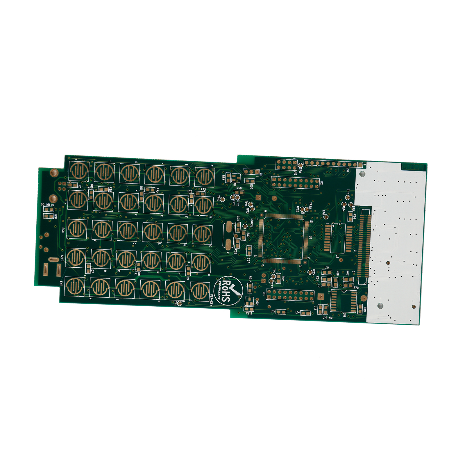 For ceramic pcb Rigid PCB FR4 rigid Circuit board manufacturer factory price ENIG OEM ODM CHINA