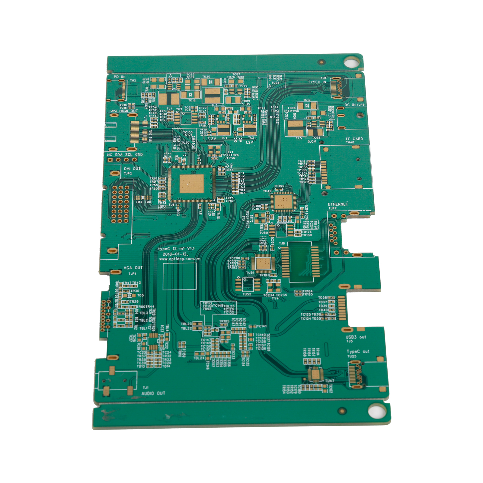 Immersion gold Rigid pcb design Rigid PCB FR4 Rigid Circuit Board Manufacturer Factory Price ENIG OEM Consumer Electronics