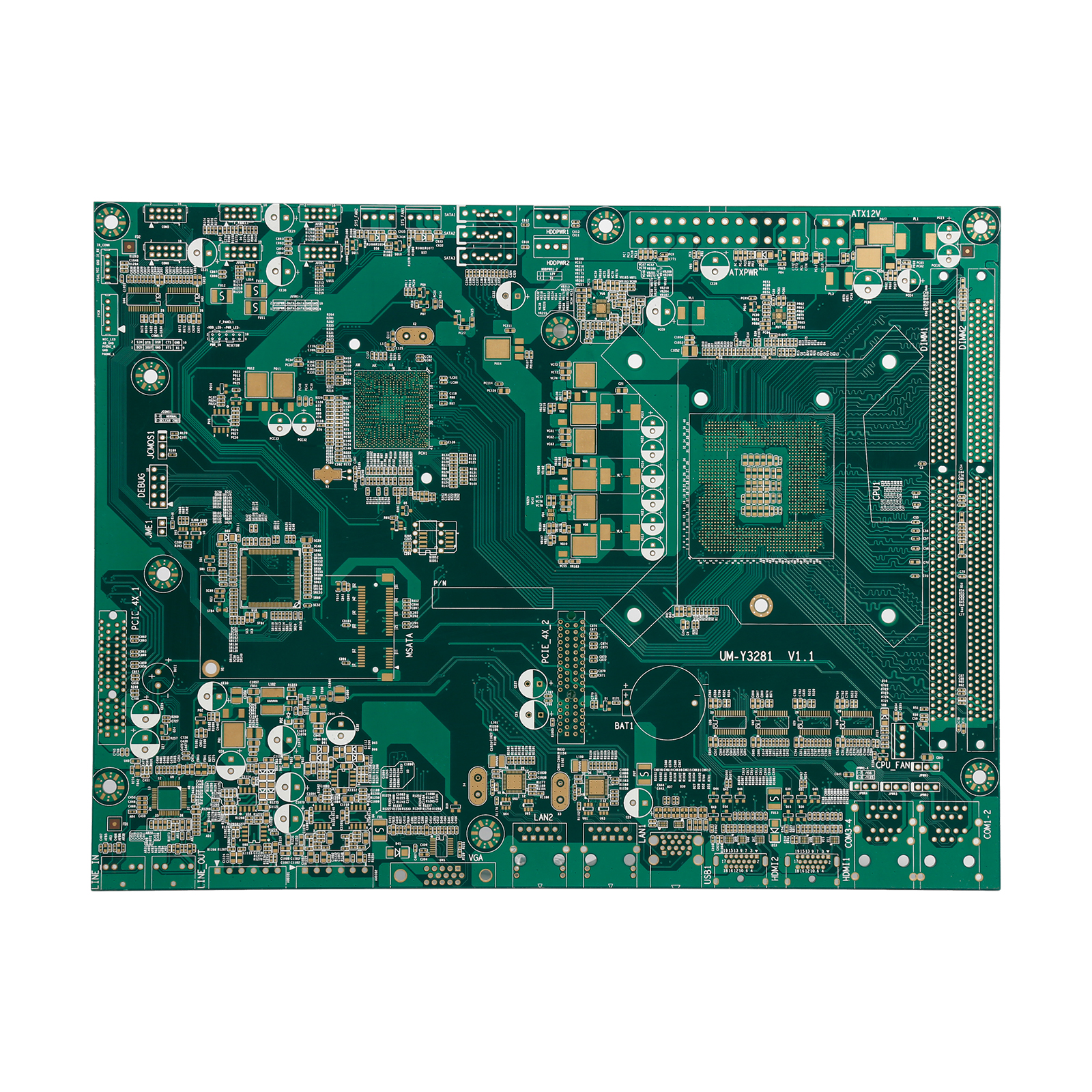 Hearvy copper PCB Rigid PCB FR4 Rigid Circuit Board Manufacturer Factory Price ENIG OEM Consumer Electronics