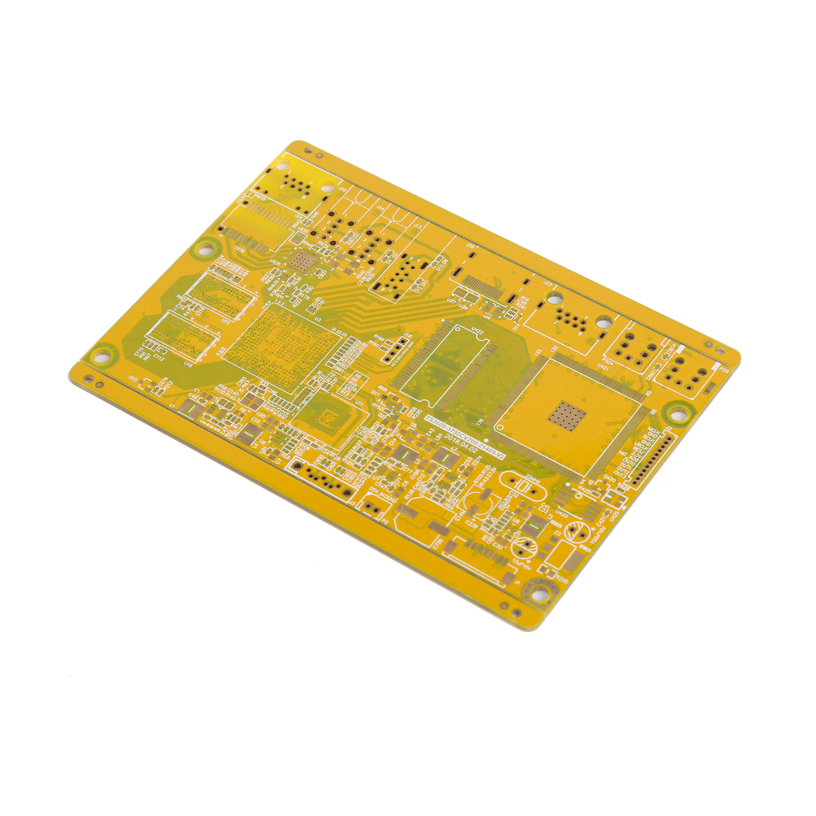 PCB industry solution yellow oil FR4 rigid Circuit board manufacturer factory price ENIG OEM ODM CHINA consumer electronic