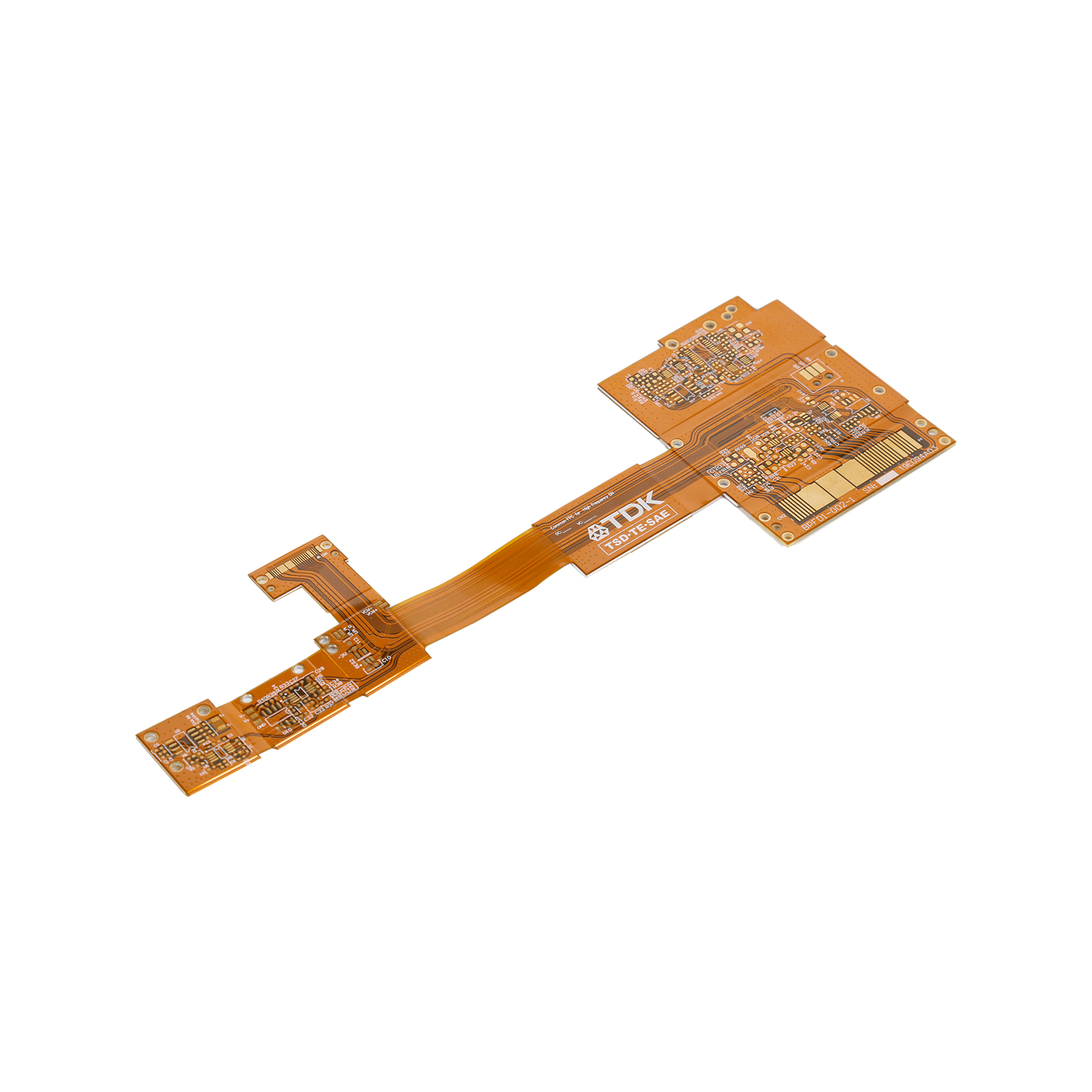 Kapton TDK Rigid-flex printed circuit board ENIG PCB design manufacturer OEM ODM SERVICE