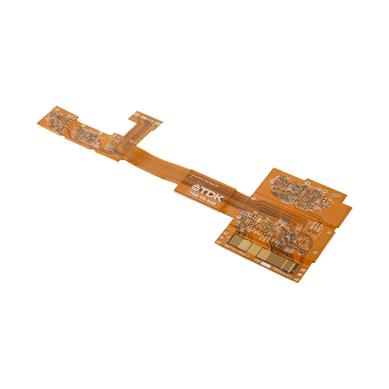 Kapton TDK Rigid-flex printed circuit board ENIG PCB design manufacturer OEM ODM SERVICE