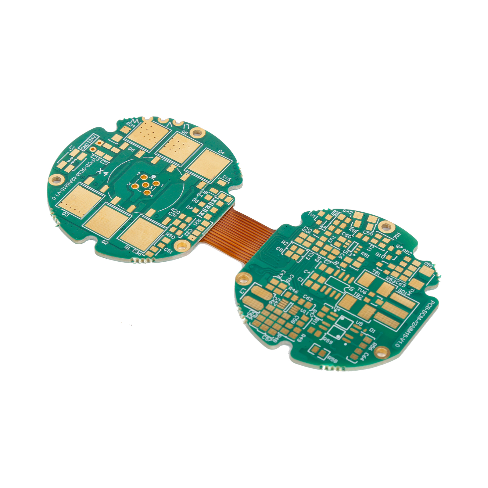 Rigid flex pcb for Consumer Electronics Multi-stackup ENIG PCB design manufacturer OEM ODM SERVICE