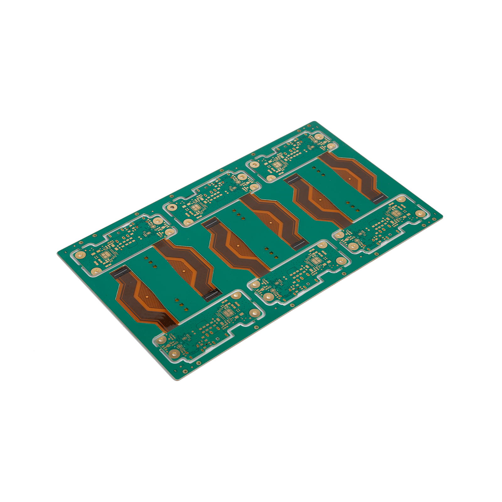 Rigid-flex PCB AU soft and hard combination circuit board ENIG OEM ODM