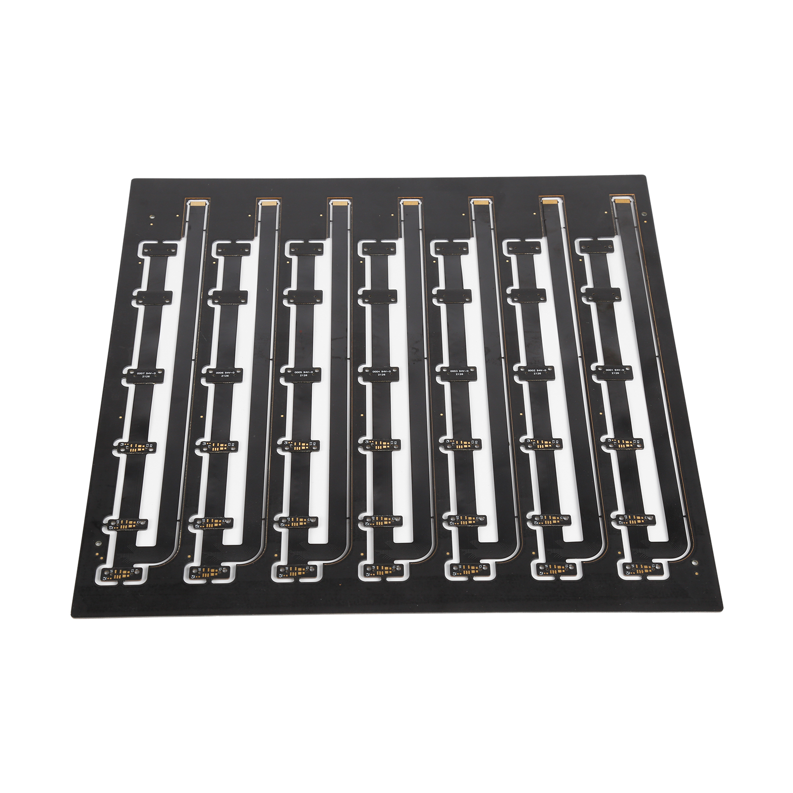Rigid flex pcb customized circuit board black oil OEM ODM manufacturer Organic resin copper clad laminate multi-stackup