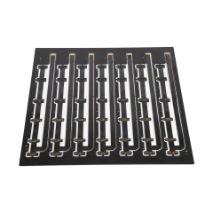 Rigid flex pcb customized circuit board black oil OEM ODM manufacturer Organic resin copper clad laminate multi-stackup