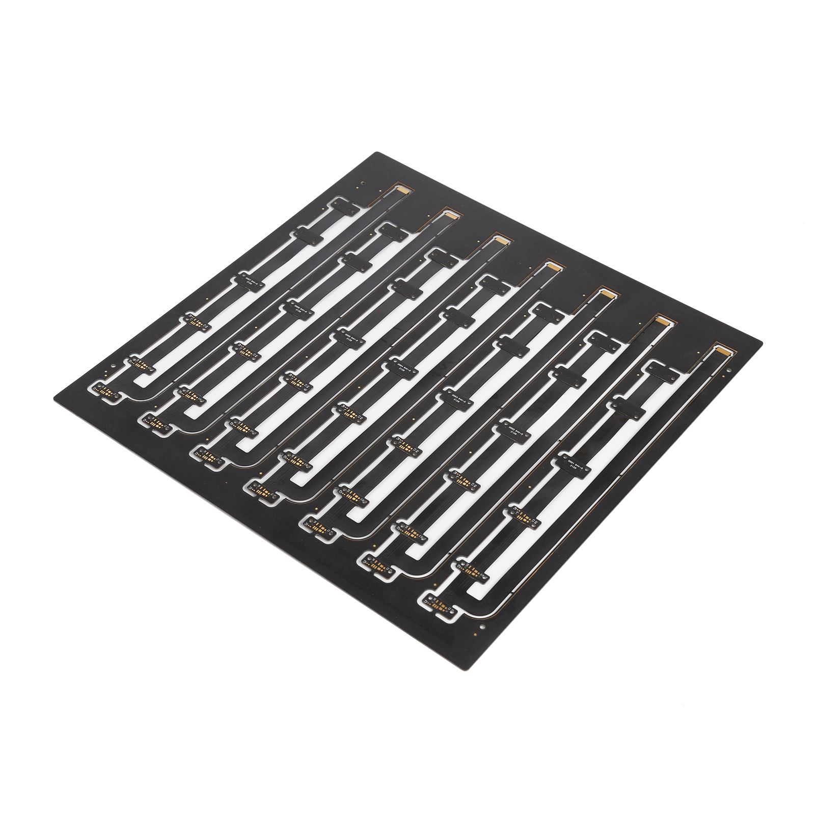 Rigid flex pcb customized circuit board black oil OEM ODM manufacturer Organic resin copper clad laminate multi-stackup