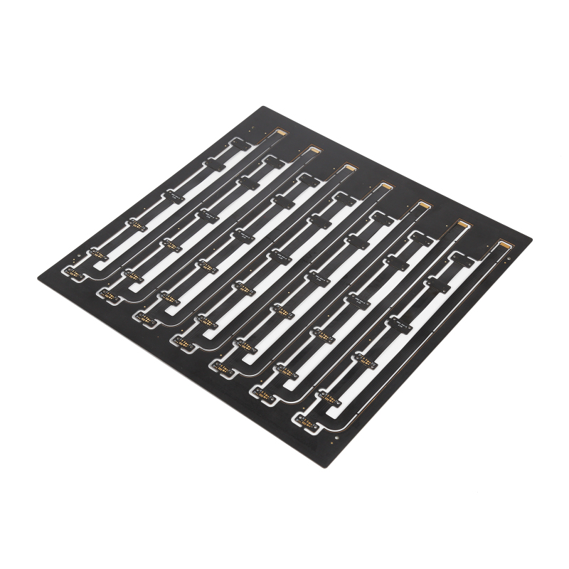 Rigid flex pcb customized circuit board black oil OEM ODM manufacturer Organic resin copper clad laminate multi-stackup