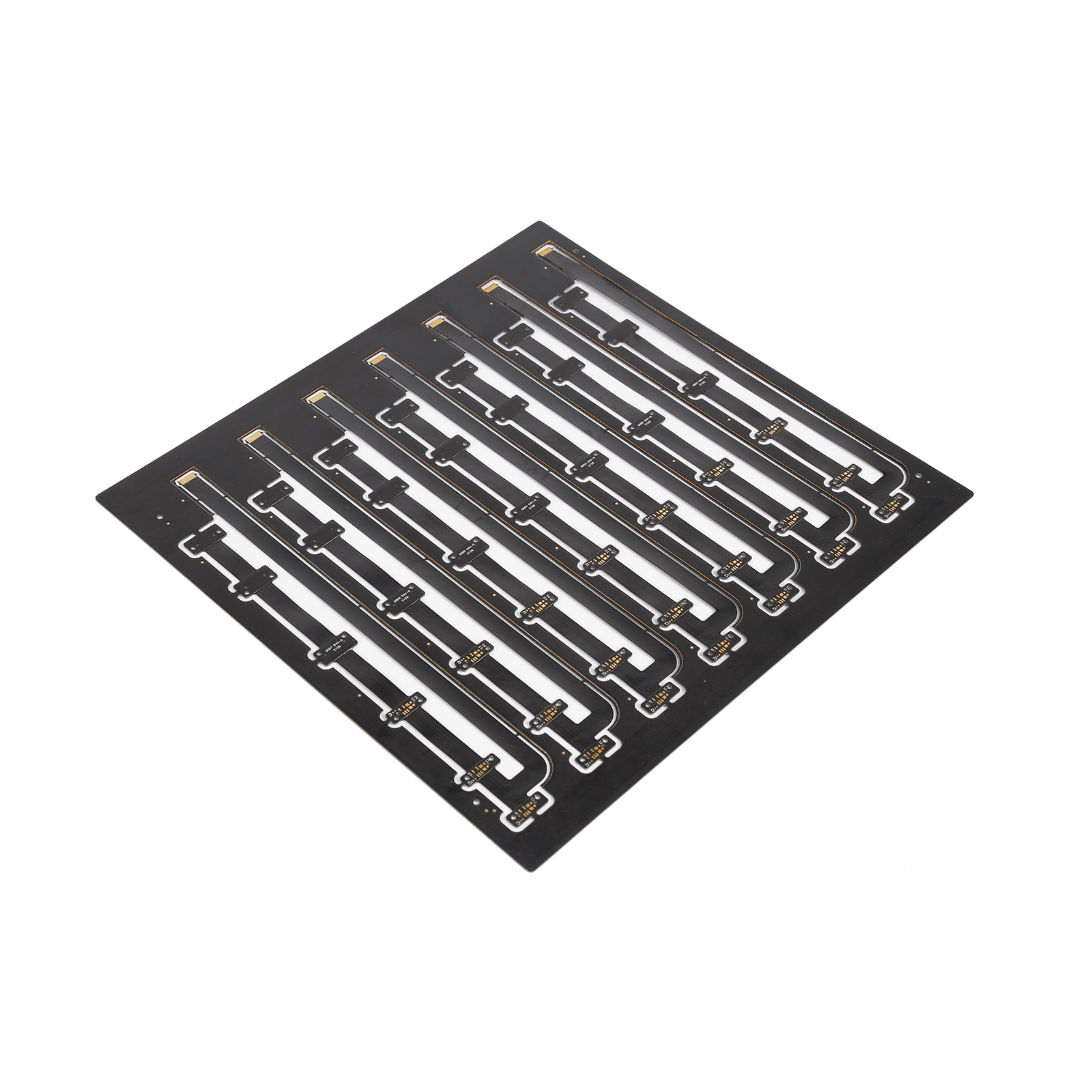 Rigid flex pcb customized circuit board black oil OEM ODM manufacturer Organic resin copper clad laminate multi-stackup