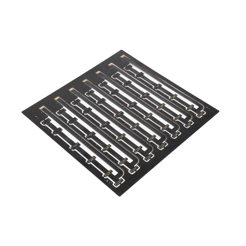Rigid flex pcb customized circuit board black oil OEM ODM manufacturer Organic resin copper clad laminate multi-stackup