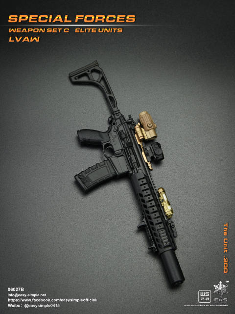 Easy&Simple 06027 Special Forces Weapon Set C Elite Units LVAW