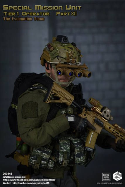 Easy&Simple 26044B Special Mission Unit Tier1 Operator Part XII The Evacuation Team