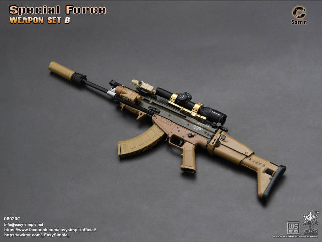 Easy&Simple 06020 Special Force Weapon Set B