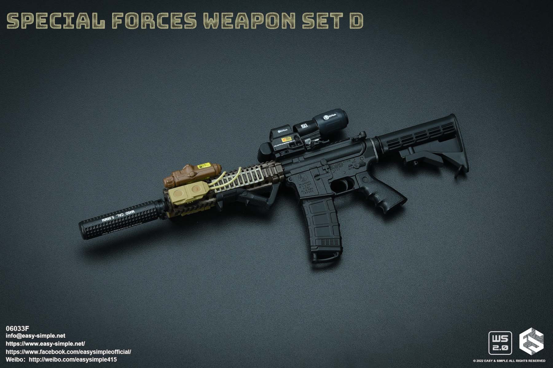 Easy&Simple 06033 Special Forces Weapon Set D