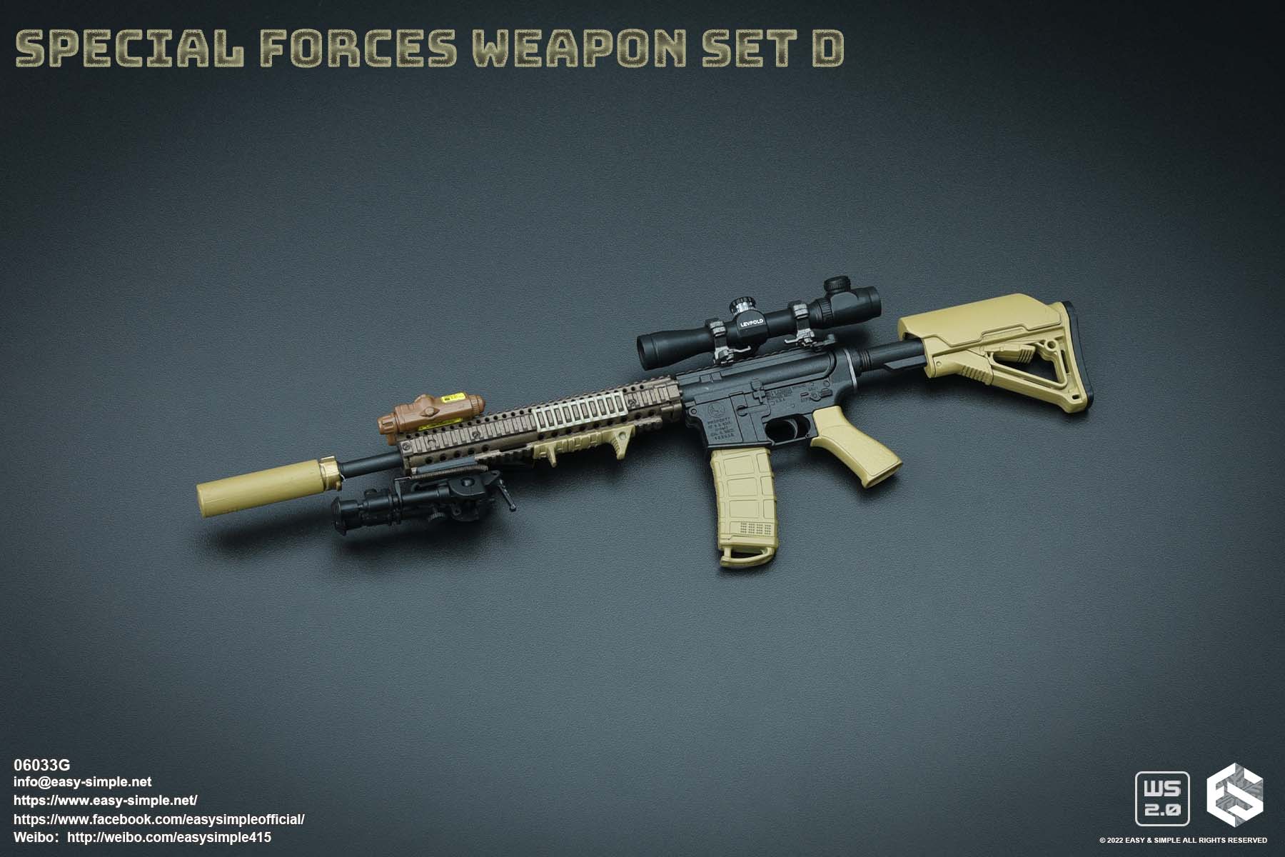 Easy&Simple 06033 Special Forces Weapon Set D