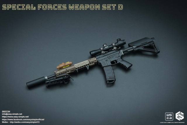 Easy&Simple 06033 Special Forces Weapon Set D