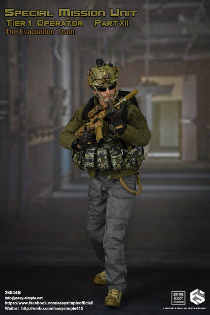 Easy&Simple 26044B Special Mission Unit Tier1 Operator Part XII The Evacuation Team
