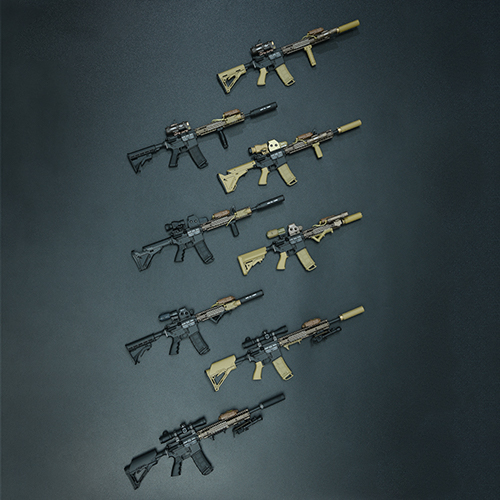 Easy&Simple 06033 Special Forces Weapon Set D