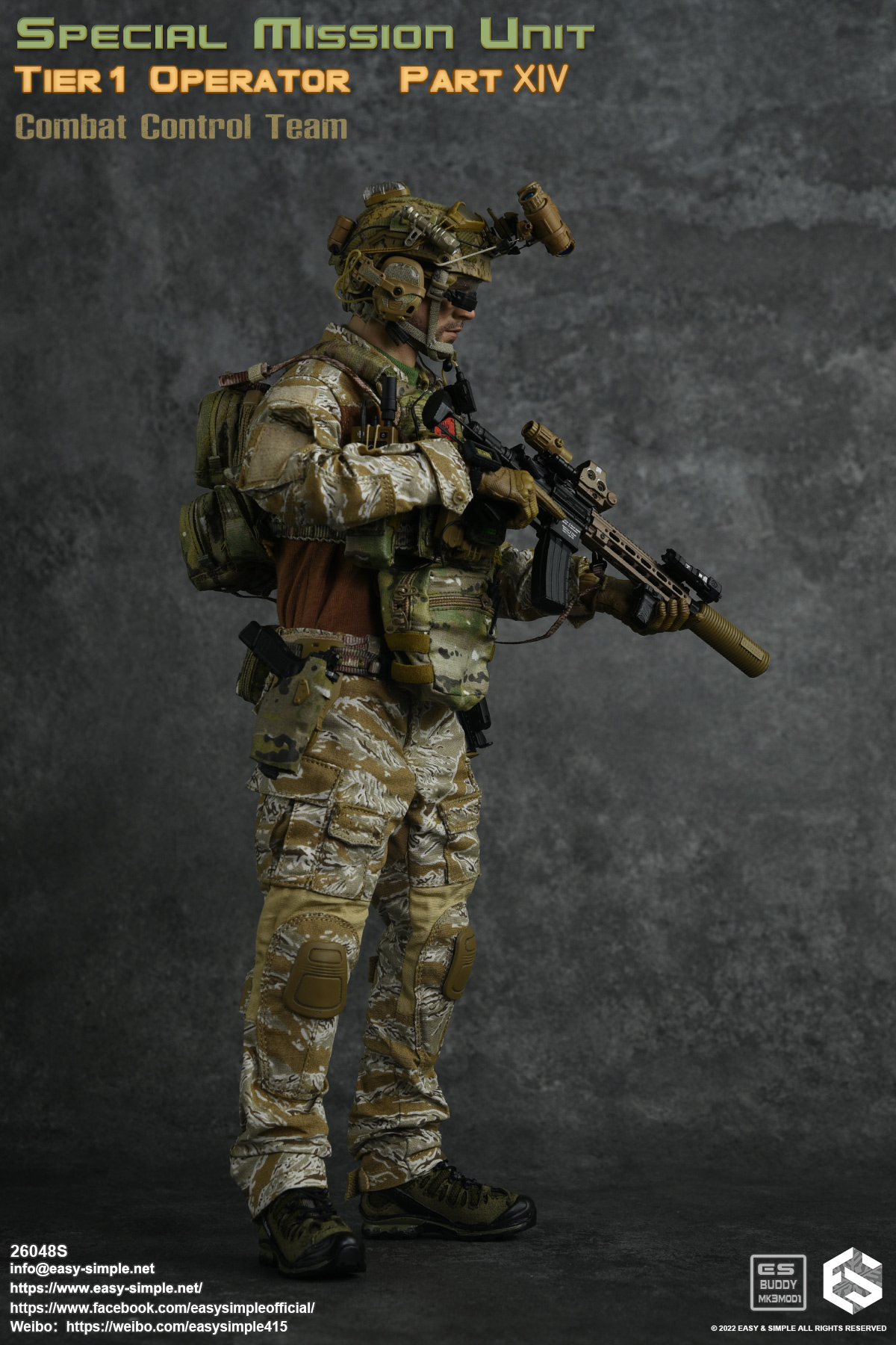 Easy&Simple 26048S SMU Tier1 Operator Part XIV Combat Control Team Easy ...