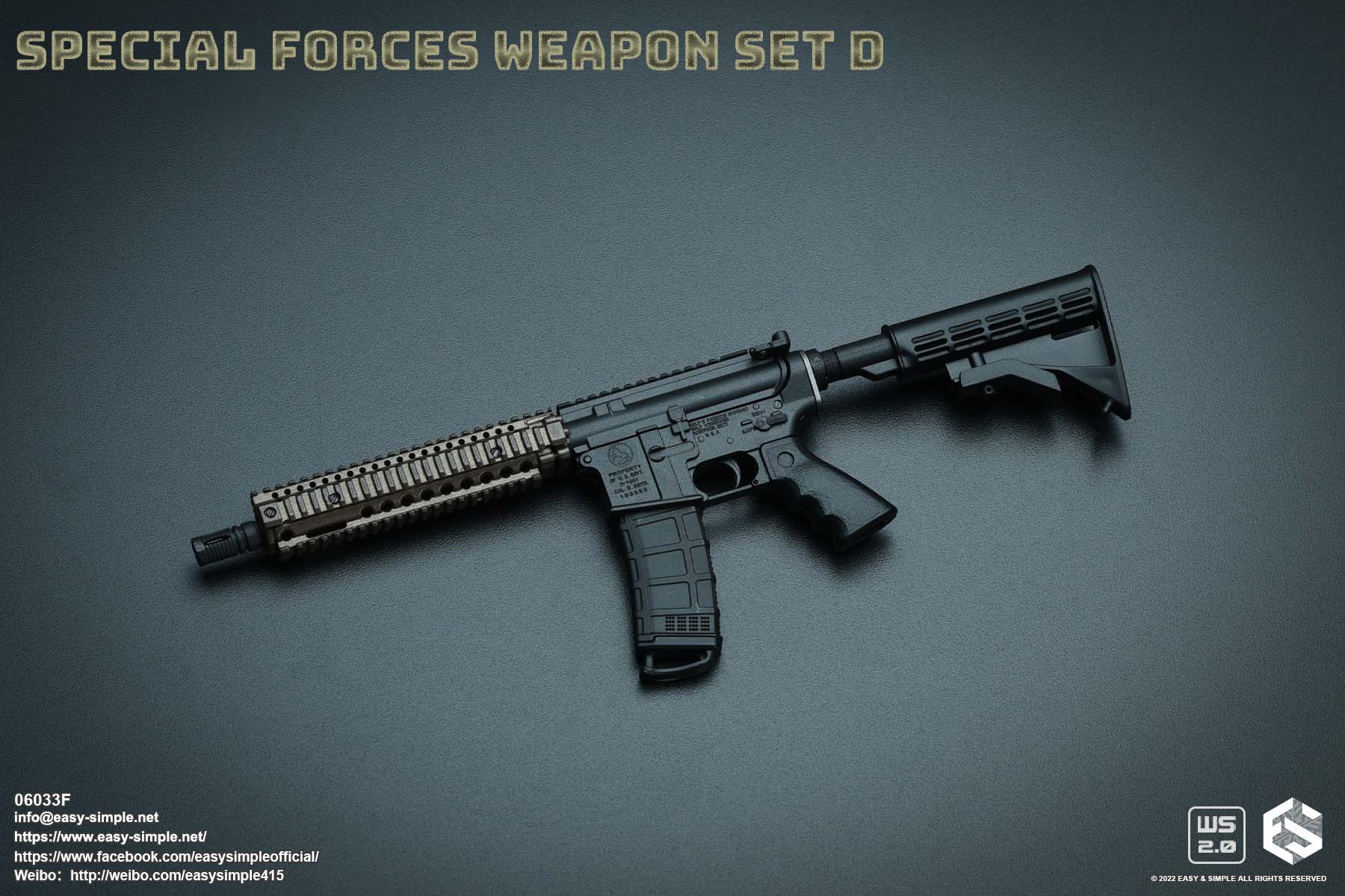 Easy&Simple 06033 Special Forces Weapon Set D