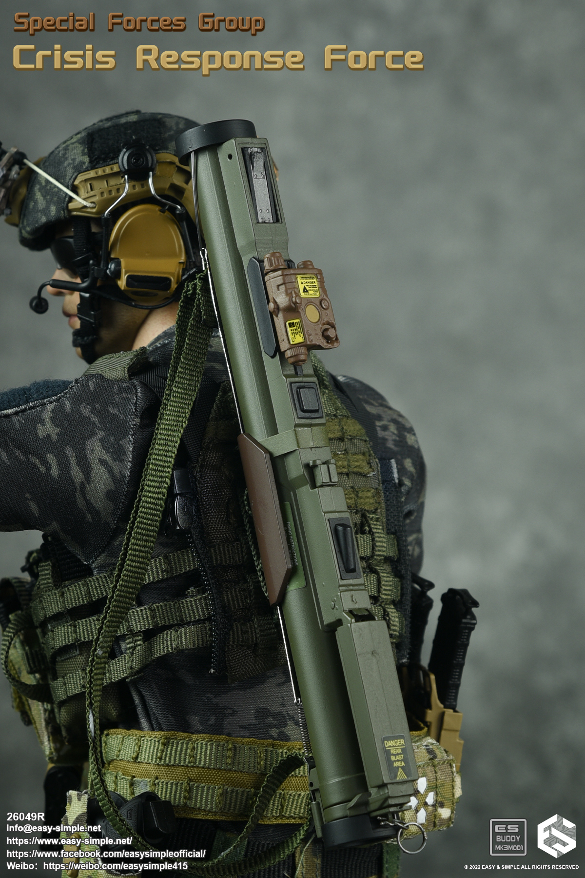 Easy&Simple 26049R Special Forces Group Crisis Response Force