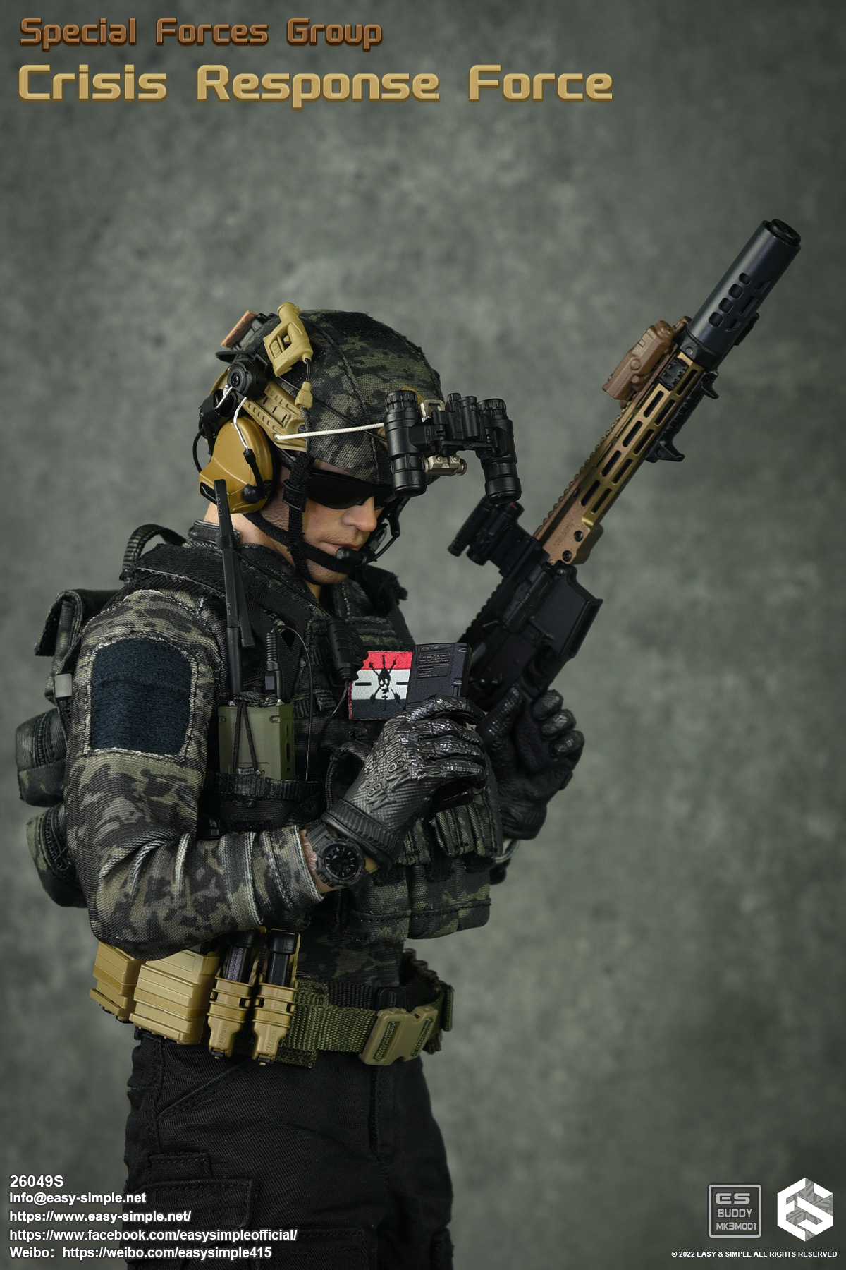 Easy&Simple 26049S Special Forces Group Crisis Response Force