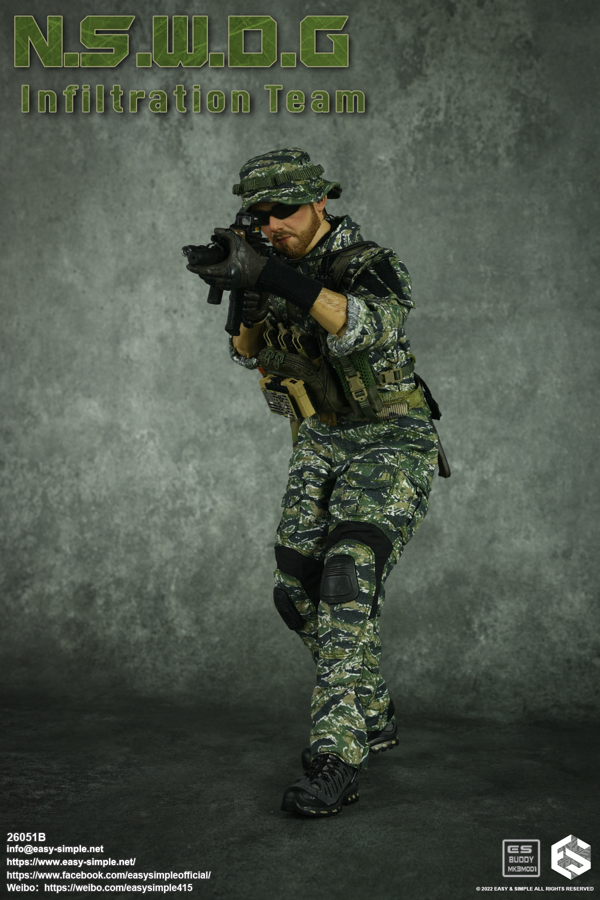 格安低価レア　1/6 Easy & Simple x Green Wolf Gear 26022R イギリス陸軍特殊空挺部隊S.A.S CRW Counter Revolutionary Warfare Urban Raid G.I.ジョー