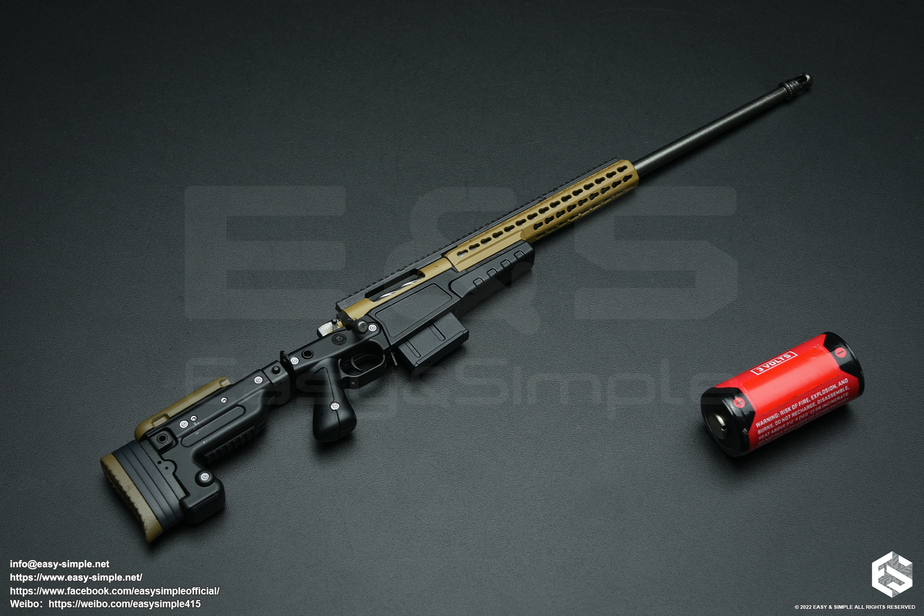 トイガン TACTICAL SNIPER RIFLE AXMC Sniper Rifle(black/tan)
