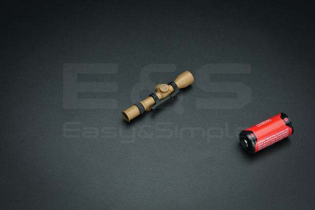 S&B PMII Short 3-20X50 Scope(tan)