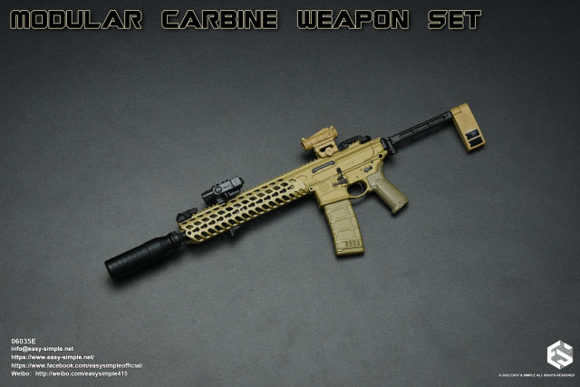 Easy&Simple 06035 Modular Carbine Weapon Set